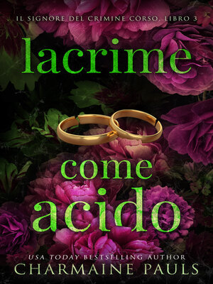 cover image of Lacrime come acido